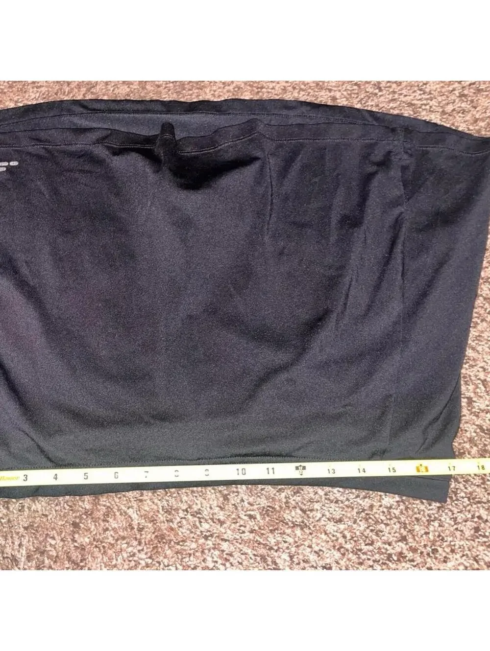 Black mini skirt with short built in!